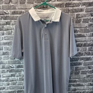 Mizzen+Main Men's Polo Shirt - Navy and‎ White